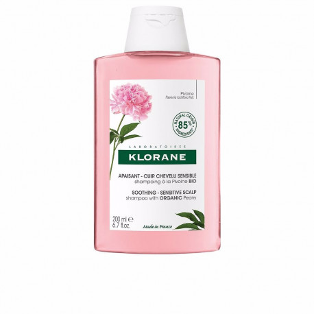 Klorane šampoon rahustav bio-pojengiga 200ml
