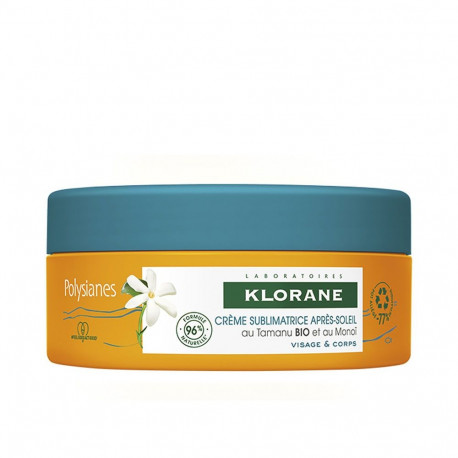 Klorane päevitusjärgne kreem Polysianes Monoï & Tamanu Bio 200ml