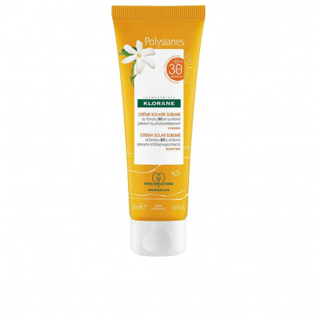 KLORANE POLYSIANES MONOÏ Y TAMANU BIO crema solar sublime SPF30 50 ml