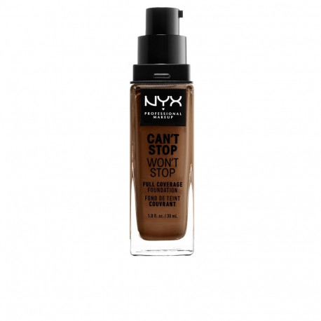 NYX PROFESSIONAL MAKE UP CAN'T STOP WON'T STOP full coverage foundation #cocoa