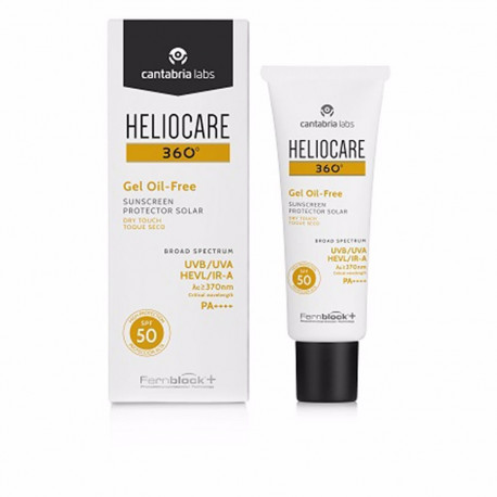 Heliocare õlivaba päikesekaitsegeel 360º SPF50 50ml