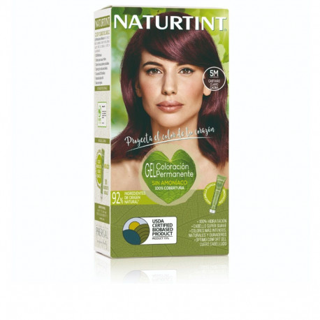 NATURTINT tinte sin amoniaco #5M-Castaño Claro Caoba 170 ml