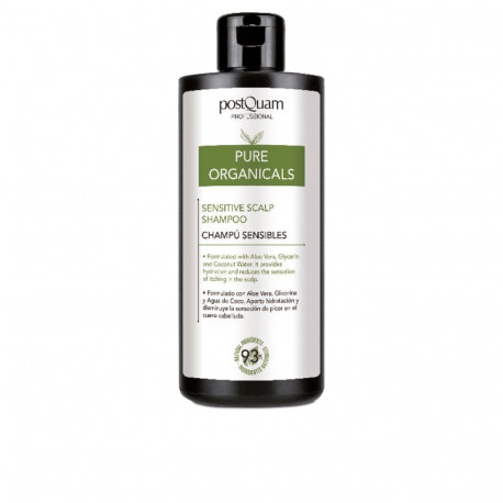 POSTQUAM PURE ORGANICALS sensitive scalp shampoo 400 ml