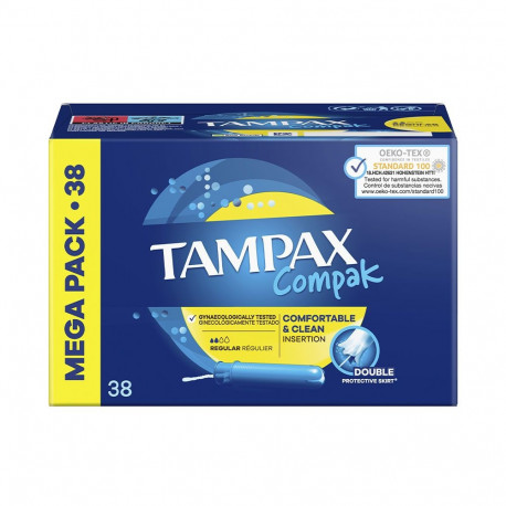 Tampax tampoonid Compak regular 38tk