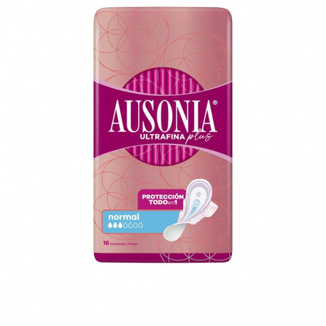 Ausonia hügieenisidemed Ultrafina Plus tiibadega normal 16tk