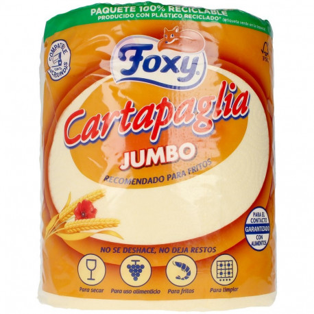 Foxy majapidamispaber CARTAPAGLIA JUMBO spetsiaalne praetud toidule 60m 1tk