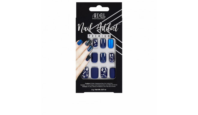 ARDELL NAIL ADDICT matte blue 1 u