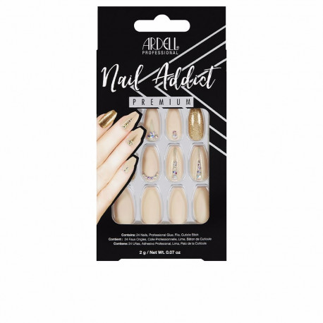 Ardell kunsküüned Nail Addict Nude Jeweled 1u