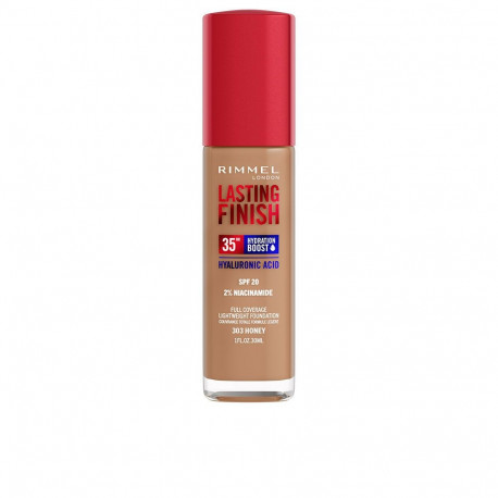RIMMEL LONDON LASTING FINISH hydration boost SPF20 #303-Honey 30 ml