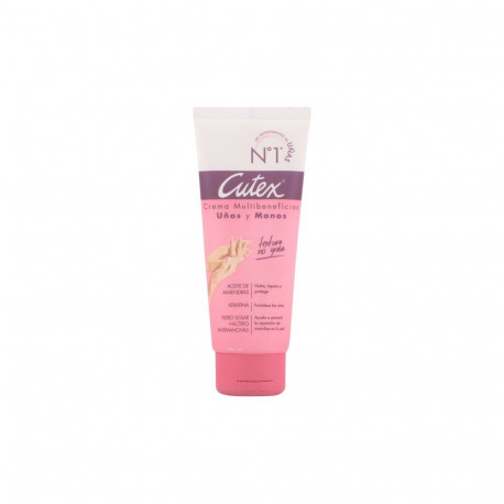 CUTEX CREMA MANOS Y UÑAS leche almendras 100 ml