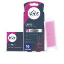 VEET EXPERT FACIAL bandas de cera piel normal 16 u