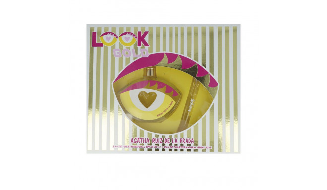 AGATHA RUIZ DE LA PRADA LOOK GOLD LOTE 2 pz
