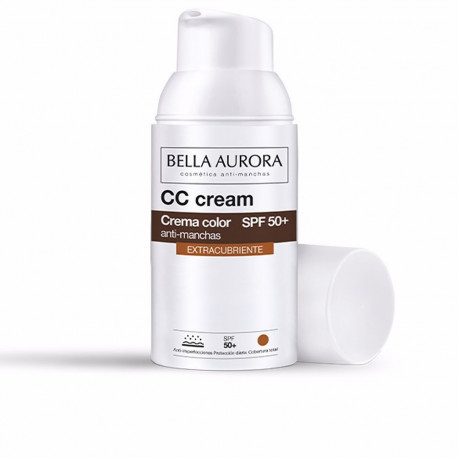 BELLA AURORA CC CREAM anti-manchas extracubriente SPF50+ 30 ml