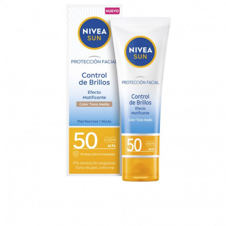 Nivea matistav näokreem SUN CONTROL BRILLOS SPF50 40ml