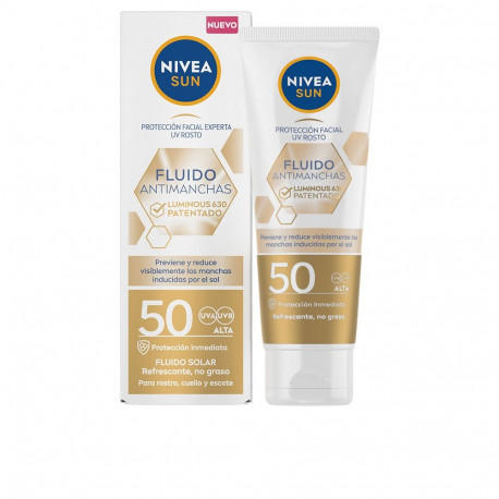 NIVEA SUN ANTIMANCHAS fluido facial SPF50 40 ml