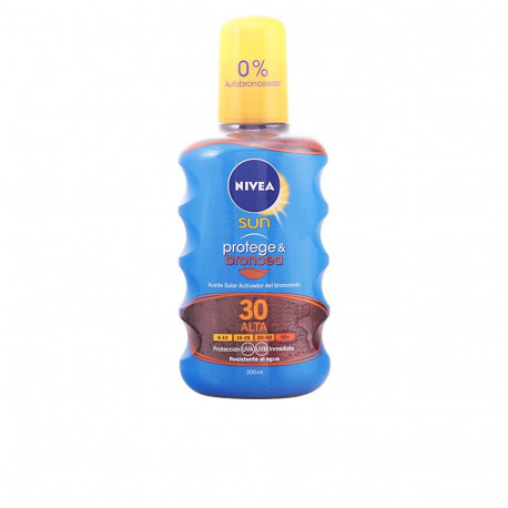 NIVEA SUN PROTEGE&BRONCEA aceite SPF30 200 ml