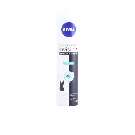 Nivea pihustatav deodorant BLACK & WHITE INVISIBLE ACTIVE 200ml