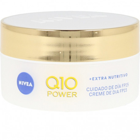 NIVEA Q10+ POWER anti-arrugas+extra nutritivo SPF15 50 ml