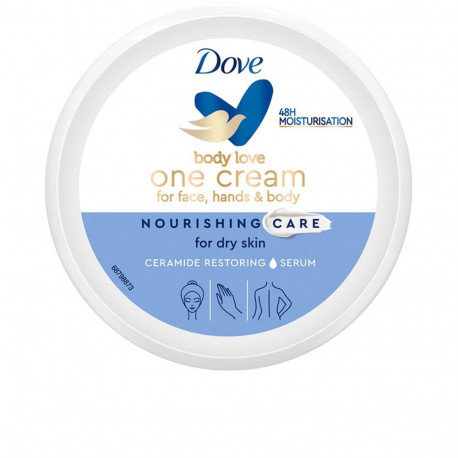 DOVE NOURISHING CREAM cara cuerpo y manos piel seca 250 ml