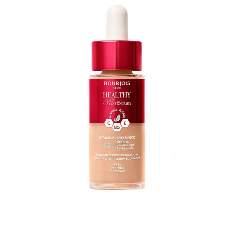 BOURJOIS HEALTHY MIX serum foundation base de maquillaje #55N-deep beige 30 ml