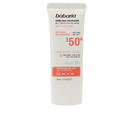 BABARIA SOLAR MULTIPROTECCION crema antimanchas SPF50+ 50 ml