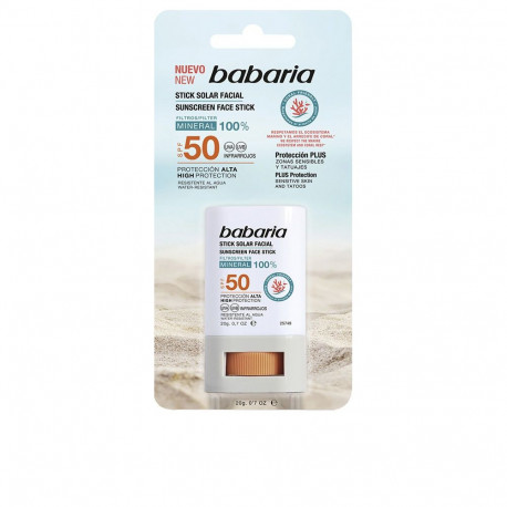 Babaria päikesekaitsepulk näole SPF50 20g