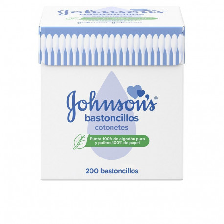 Johnson's Baby vatitikud puuvillased 200tk