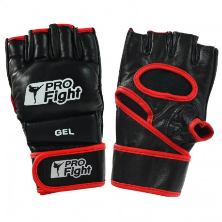Rękawice MMA Gloves Profight PU czarne   XL