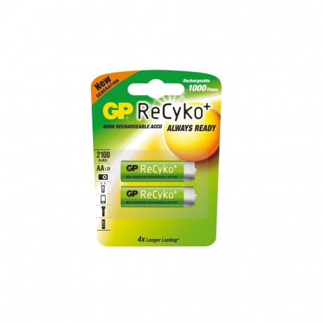 Aku AA 1,2V 2100mAh NiMH GP ReCyko +Pro Blister