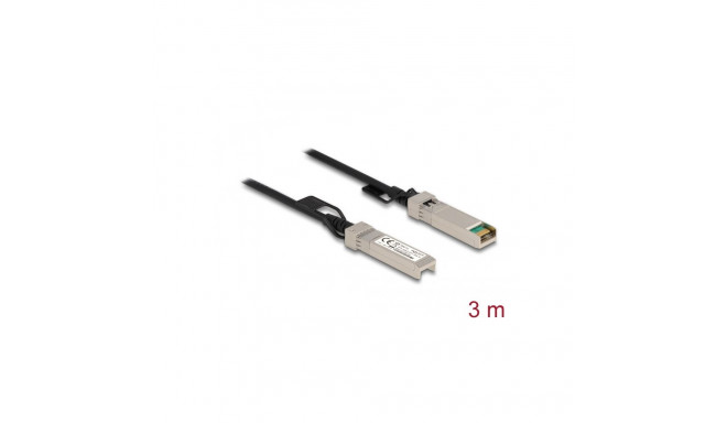 Delock Cable Twinax SFP+ male to SFP+ male 3 m