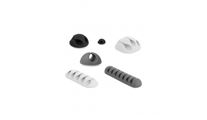 Delock Cable Holder Combo Set 6 pieces