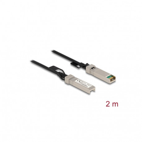 SFP+ kaabel 2.0m, 10-Gigabit Ethernet, must (Twinax)