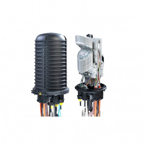 FIST® GC02 Fiber Optic Splice Closure, Heat Shrink Cable sealing, size BC, no pre-installed fiber tr