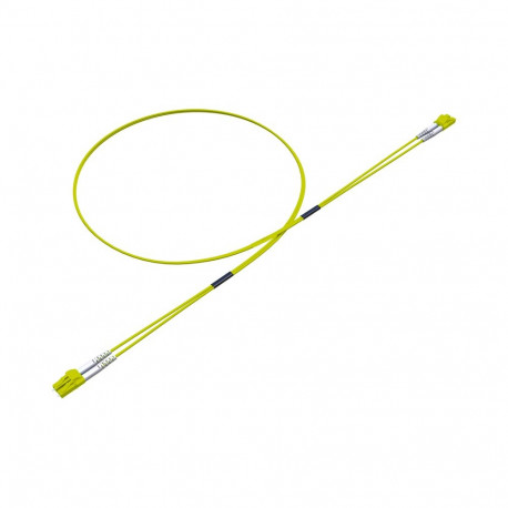 Enhanced LC - LC OM5 LIME LSZH 2F 2.0mm ZDPX 1M