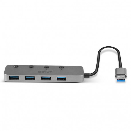 4Port USB 3.0 Hub with On/Off Switch