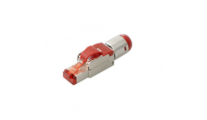 BKT RJ45 cat.6A plug, AWG 22-26, shielded, toolless