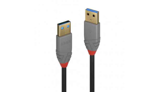 USB 3.0 kaabel A - A 1.0m, ANTHRA