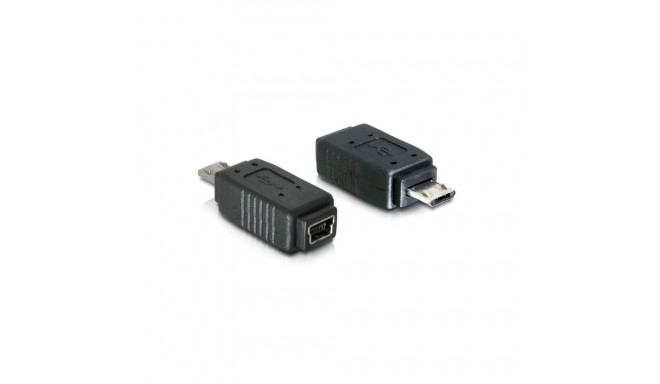 Üleminek USB 2.0 Micro B (M) - Mini (F) 5pin