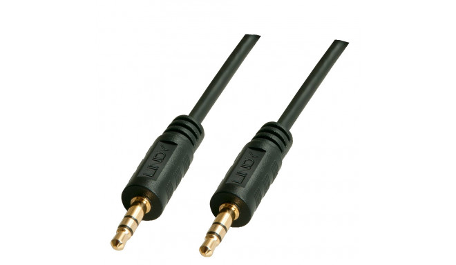 3.5mm stereo plug - 3.5mm stereo plug, 0.25m