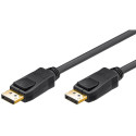 DisplayPort connection-cable 1.0m, 1.2, 4K 4096x2160@60Hz, black