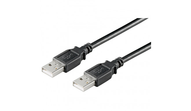 USB 2.0 kaabel A - A 1.8m, must