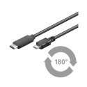 USB 2.0 micro B - USB-C 1.0m, must