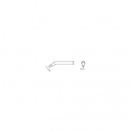 Kolviots XT MX CHISEL 3.2X0.8MM