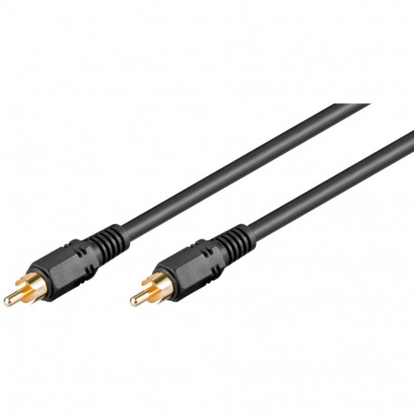 1 x RCA plug > 1 x RCA plug cable, 10.0m