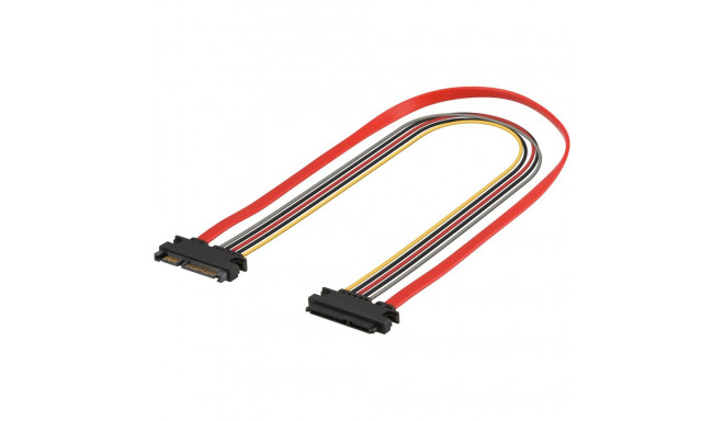 SATA andmeside + toide, pikenduskaabel 0.5m