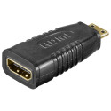 Adapter Mini HDMI (M) (C pistik) - HDMI (F)