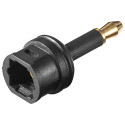 Audio adapter 3,5 mm mini plug > Toslink jack