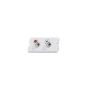 2 x Phono F/F Snap in Bezel For use with 60541/60542