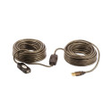 USB 2.0 pikenduskaabel (võimendiga) 20.0m, Active (kuni 2 kaablit võib kokku panna)