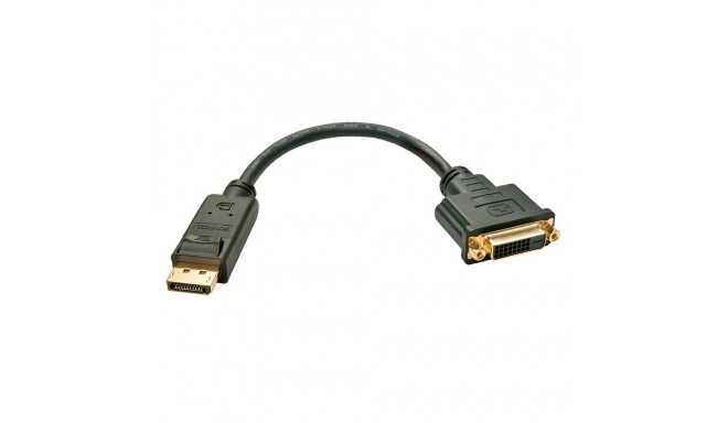DisplayPort to DVI-D Passive Adapter Cable, Black